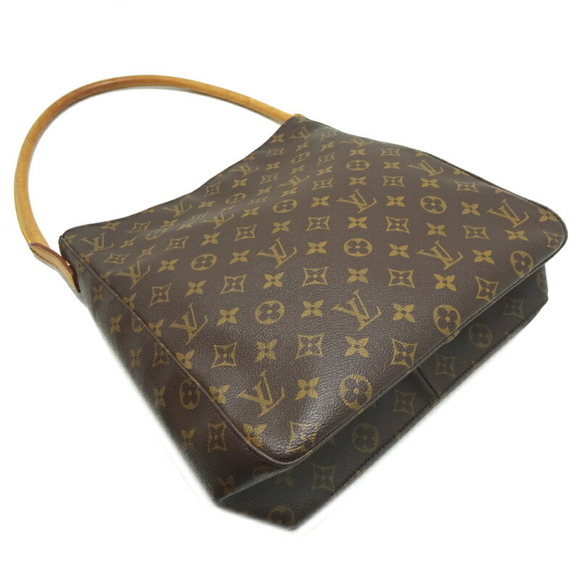 LOUIS VUITTON Looping GM Shoulder Bag M51145 Monogram Brown ⭐ - Picture 3 of 9